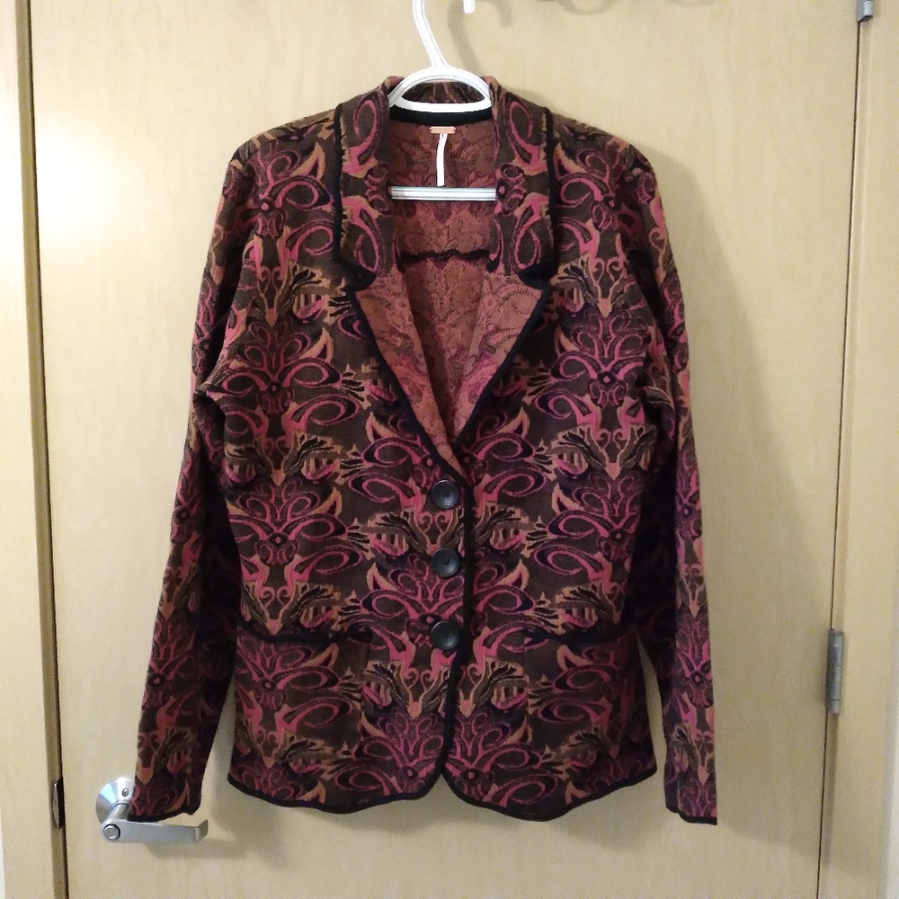 New Free People Sammie Blazer (L) - Picture 2 of 4